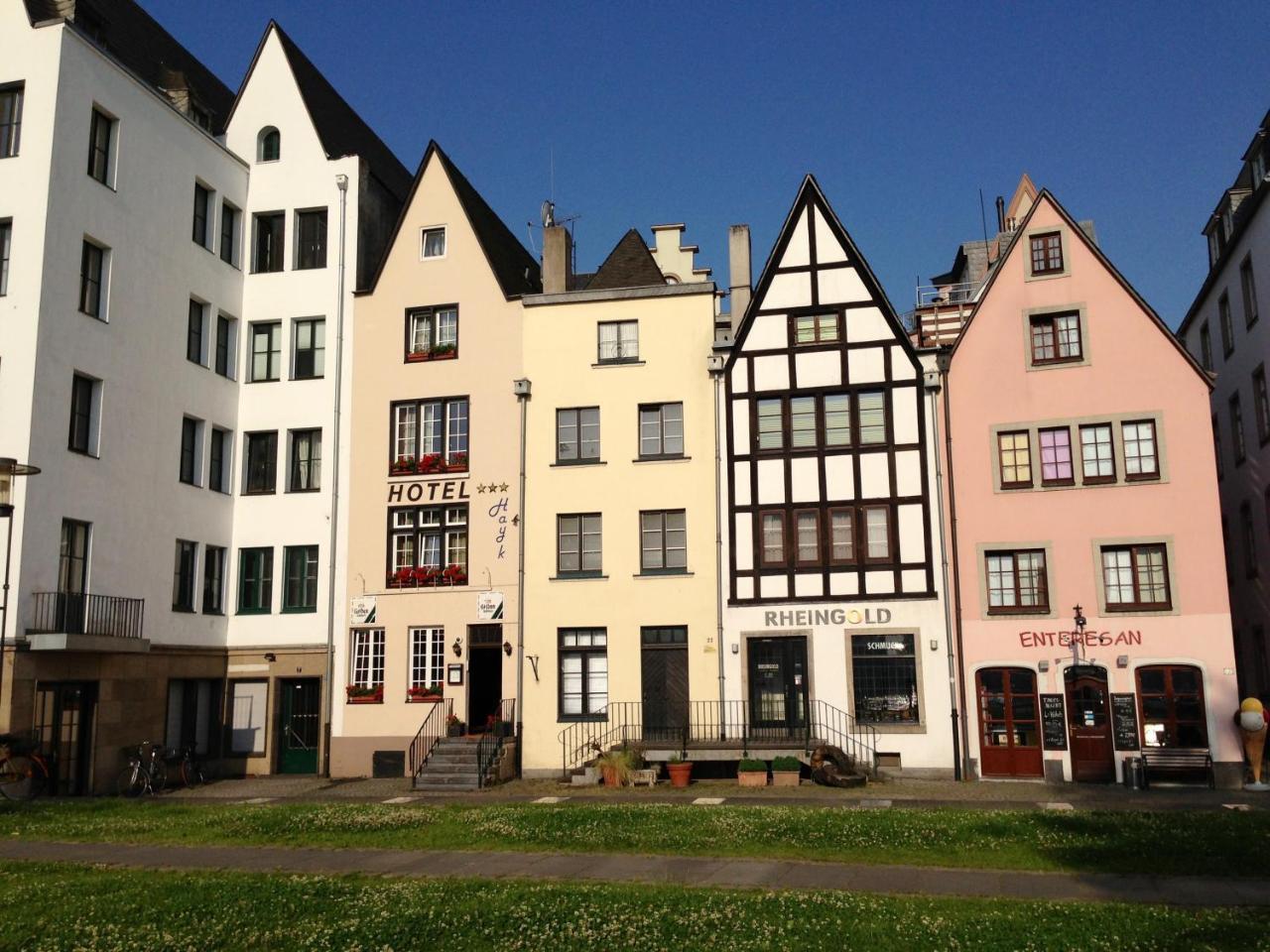 Altstadthotel Hayk Am Rhein Koln Bagian luar foto